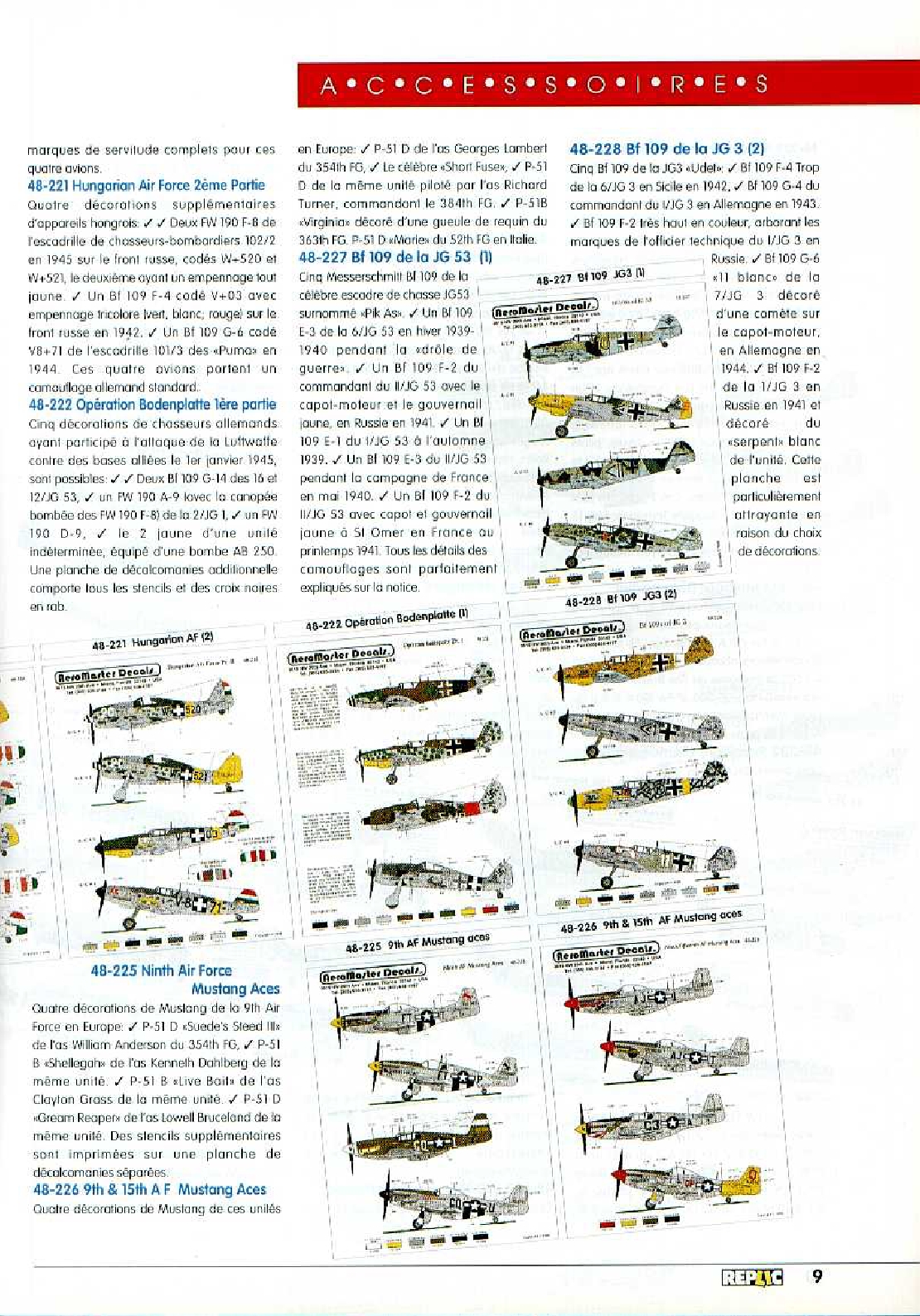 Replic 064 - TBM1c - Bf109G10 - A5M